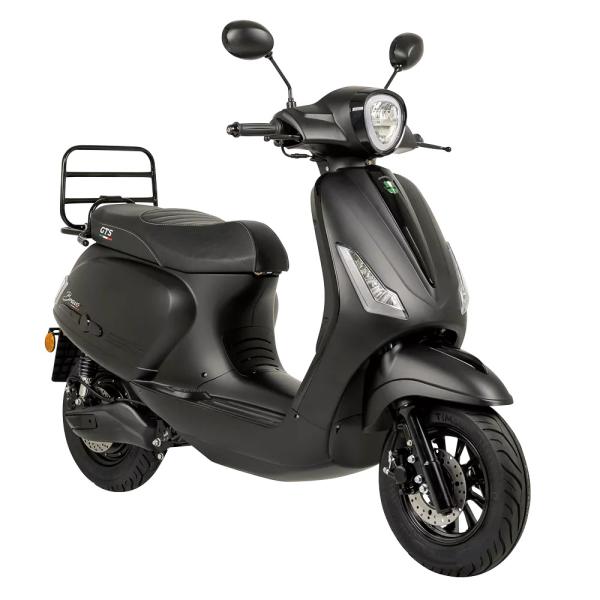 Der GTS E-BRAVO Mattes Carbonschwarz 45km/h Elektroroller Der GTS E-BRAVO Mattes Carbonschwarz 45km/h Elektroroller